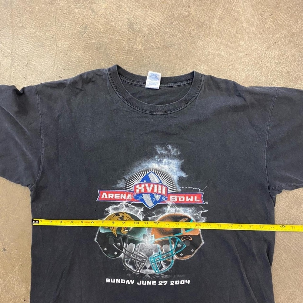 Vintage Arena Bowl Arizona Rattlers VS San Jose SaberCarts AFL Football Shirt XL - Picture 4 of 6